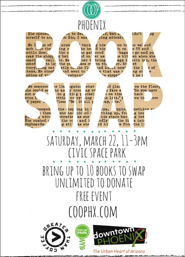 Book Swap PHX Poster