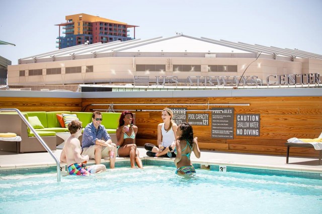 Summer Pool Parties Happy Hour And Yoga Coming To Lustre Rooftop