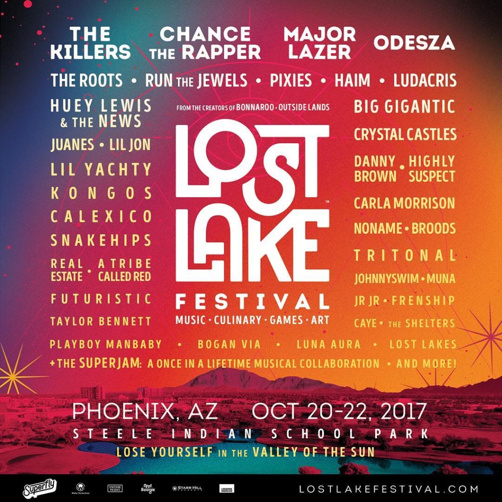 Lost Lake Music Festival Lineup.