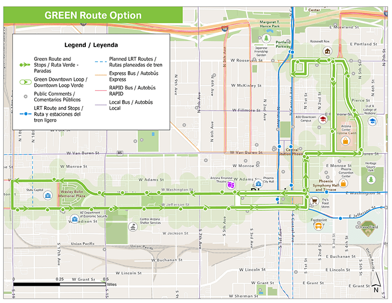 Green Route Option DASH